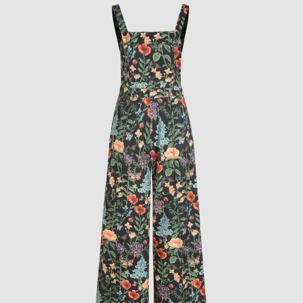 Cider Multicolor Floral Jumpsuit
